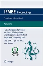 Book cover of 13th International Conference on Electrical Bioimpedance and 8th Conference on Electrical Impedance Tomography 2007 by Hermann Scharfetter