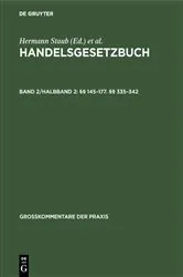 Book cover of §§ 145–177. §§ 335–342 (3rd ed.) by Unknown