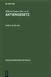 Book cover of §§ 145–304 by Wilhelm Gadow