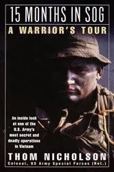 Book cover of 15 Months in SOG by Thom Nicholson
