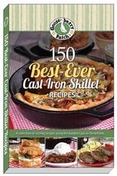 Book cover of 150 Best-Ever Cast Iron Skillet Recipes by Gooseberry Patch