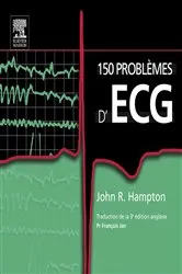 Book cover of 150 problèmes d'ECG by John R. Hampton