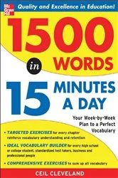 Book cover of 1500 Words in 15 Minutes a Day by Ceil Cleveland