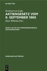 Book cover of §§ 179–410. Einführungsgesetz. Sachverzeichnis (3rd ed.) by Unknown
