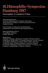 Book cover of 18. HÃ¤mophilie-Symposion Hamburg 1987 by GÃ¼nter Landbeck