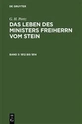 Book cover of 1812 bis 1814 (2nd ed.) by G. H. Pertz