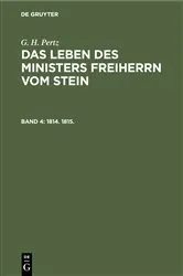 Book cover of 1814. 1815. (2nd ed.) by G. H. Pertz