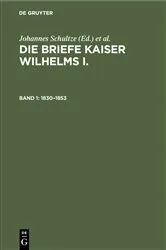 Book cover of 1830–1853 by Johannes Schultze