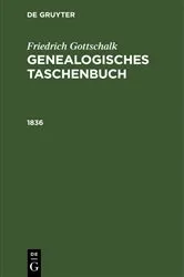Book cover of 1836 by Friedrich Gottschalk