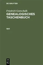 Book cover of 1841 by Friedrich Gottschalk