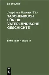 Book cover of 1849 by Joseph von Hormayr