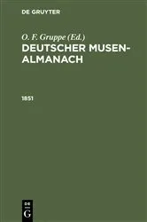Book cover of 1851 by O. F. Gruppe