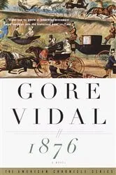 Book cover of 1876 by Gore Vidal