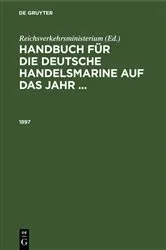 Book cover of 1897 by Reichsverkehrsministerium