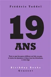 Book cover of 19 ans by Unknown