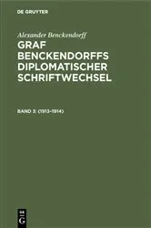 Book cover of 1913–1914 by Benno Siebert