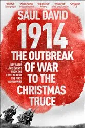 Book cover of 1914: The Outbreak of War to the Christmas Truce by Saul David