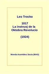 Book cover of 1917 La instruoj de la Oktobro by Leo Trocko