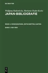 Book cover of 1921–1950 by Wolfgang Hadamitzky