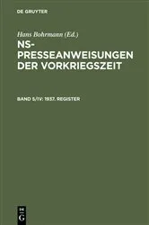 Book cover of 1937. Register by Gabriele Toepser-Ziegert