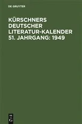 Book cover of 1949 by Joseph Kürschner