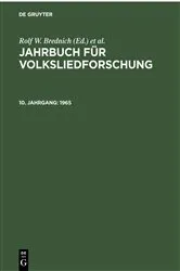 Book cover of 1965 (10th ed.) by Deutsches Volksliedarchiv