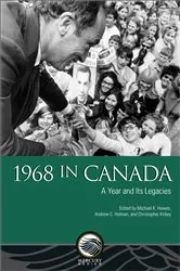 Book cover of 1968 in Canada by Michael K. Hawes
