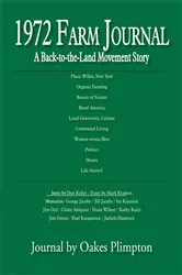 Book cover of 1972 Farm Journal by Oakes Plimpton