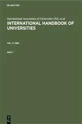 Book cover of 1989 (11th ed.) by International Association of Universities