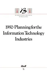 Book cover of 1992-Planning for the Information Technology Industries by Sam Stuart