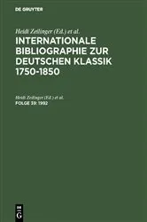 Book cover of 1992 by Stiftung Weimarer Klassik / Herzogin Anna Amalia Bibliothek