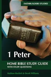 Book cover of 1Peter Bible Study Guide by Mathew David Bartlett