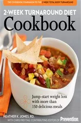 Book cover of 2-Week Turnaround Diet Cookbook by Unknown