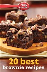 Book cover of 20 Best Brownie Recipes by Betty Crocker