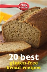 Book cover of 20 Best Gluten-Free Bread Recipes by Betty Crocker