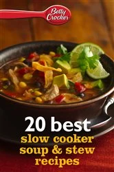 Book cover of 20 Best Slow Cooker Soup & Stew Recipes by N/A