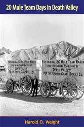 Book cover of 20 Mule Team Days in Death Valley by Unknown