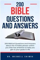 Book cover of 200 Biblical Questions and Answers by Maxwell Shimba
