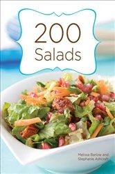 Book cover of 200 Salads by Melissa Barlow