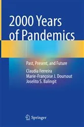 Book cover of 2000 Years of Pandemics by Claudia Ferreira