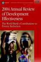 Book cover of 2004 Annual Review of Development Effectiveness by Unknown
