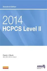 Book cover of 2014 HCPCS Level II Standard Edition - E-Book by Buck MS, CPC, CCS-P, Carol J.