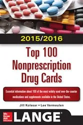 Book cover of 2015/2016 Top 100 Nonprescription Drug Cards by Jill M. Kolesar
