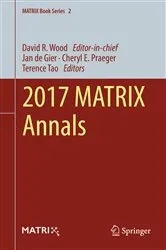 Book cover of 2017 MATRIX Annals by David R. Wood