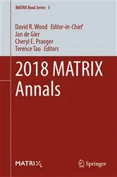 Book cover of 2018 MATRIX Annals by Unknown