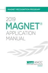Book cover of 2019 Magnet® Application Manual by American Nurses Credentialling Center