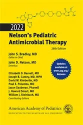 Book cover of 2022 Nelson’s Pediatric Antimicrobial Therapy (28th ed.) by John   S. Bradley