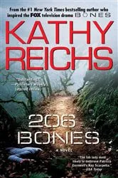 Book cover of 206 Bones by Kathy Reichs