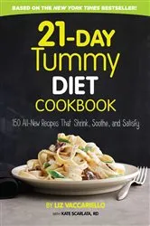 Book cover of 21-Day Tummy Diet Cookbook by Liz Vaccariello