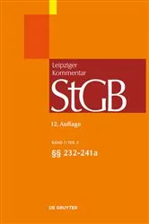 Book cover of §§ 232-241a (12th ed.) by Hans Kudlich